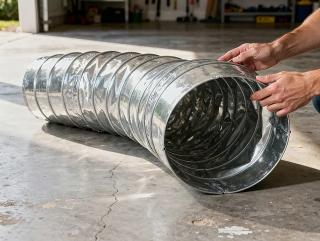 French Valley Dryer Vent Cleaning specialist using advanced equipment for thorough duct cleaning in French Valley