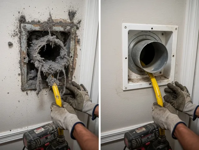 Expert gas dryer vent cleaning by French Valley Dryer Vent Cleaning in French Valley